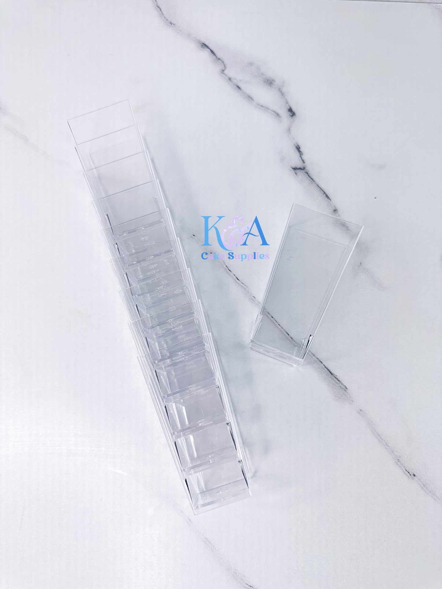 3.4oz Dessert Shooter Cups ( Square )