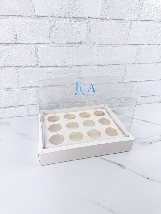 Cake Shooter Box 12-count for 3oz round ( set of 10)