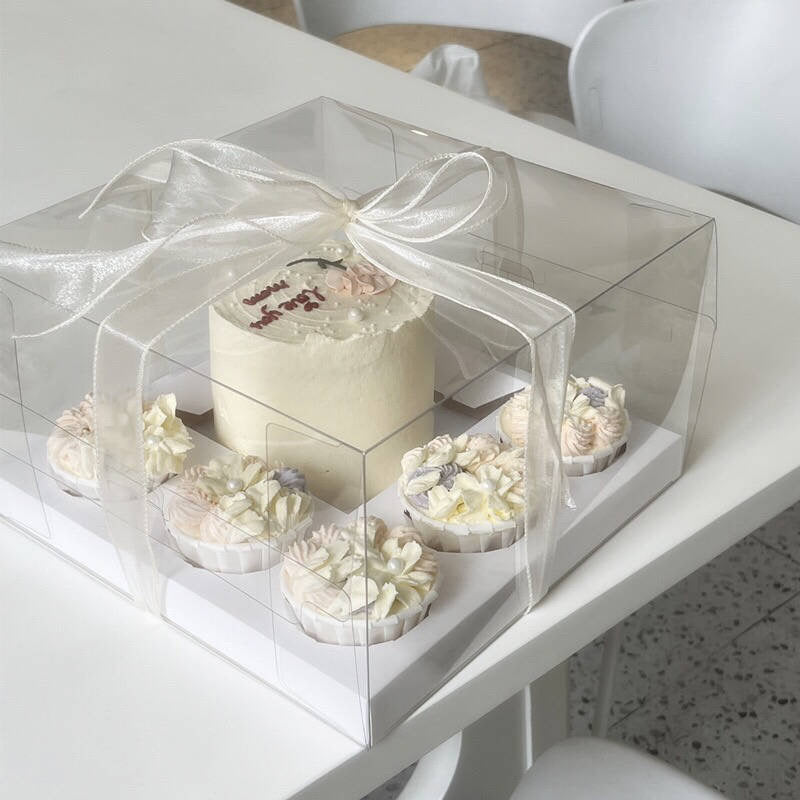 LUXURY CLEAR BENTO BOX ( Set of 5)