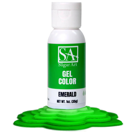 Sugarart Emerald Gel Color