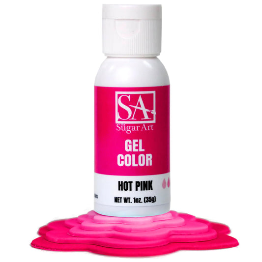 Sugarart Pink Gel Coloring